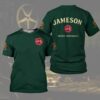 Jameson Irish Whiskey Green 3D Shirt Hoodie