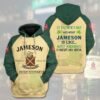 Jameson Irish Whiskey St PatrickS Day Without Jameson Is Like Just Kidding 3D Hoodie