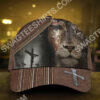 Jesus And Lion All Over Printed Classic Cap