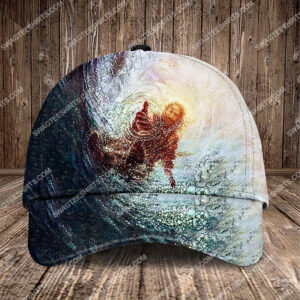 Jesus Reaching Into Water All Over Printed Classic Cap