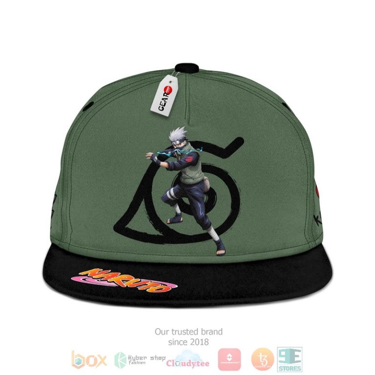 Kakashi-Konohagakure-Naruto-Anime-Snapback-Cap-1