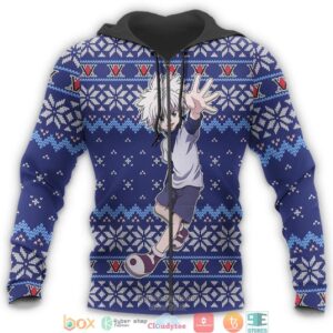 Killua Hunter X Hunter Anime 3D Shirt Hoodie