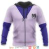 Killua Hunter X Hunter Uniform Shirt Hxh Anime 3D Shirt Hoodie