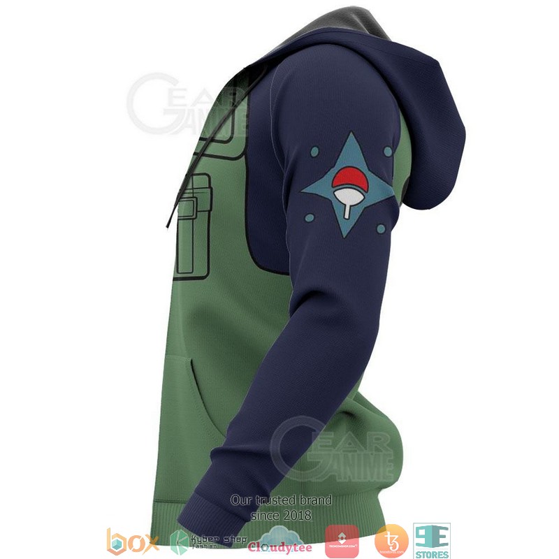 Konoha Military Force Uniform Anime 3D Shirt Hoodie Konoha Military Force Uniform Anime 3D Shirt Hoodie