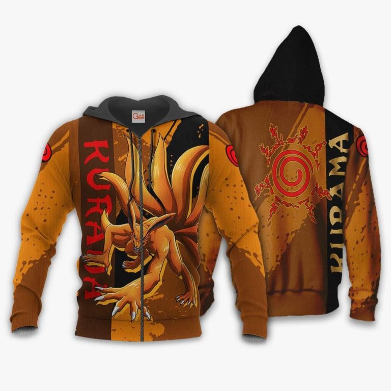 Kurama-Custom-Anime-3D-Hoodie-Shirt-1