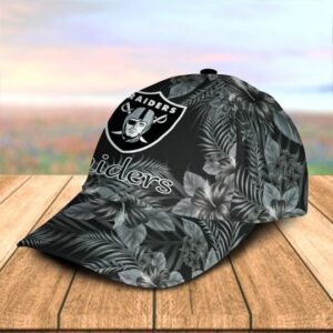 Las Vegas Raiders Tropical Flower Classic Cap