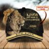 Lion Kings Are Born In November Custom Personalized Name Cap