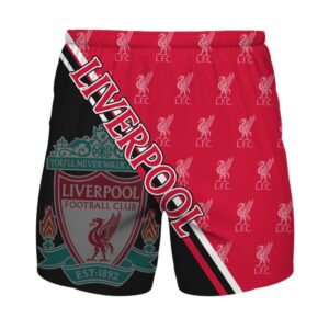 Liverpool Fc Black Red 3D Shirt Hoodie