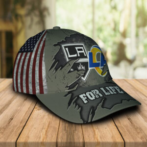 Los Angeles Kings Los Angeles Rams For Life Cap