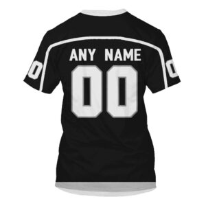 Los Angeles Kings Personalized Black 3D Hoodie Shirt