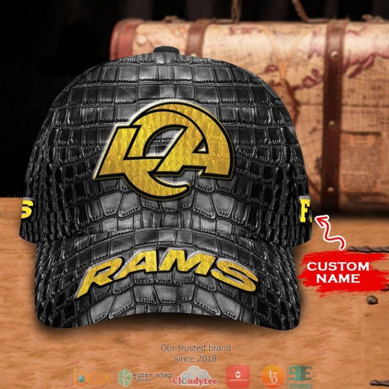 Los-Angeles-Rams-Printed-Luxury-Nfl-Custom-Name-Cap-1