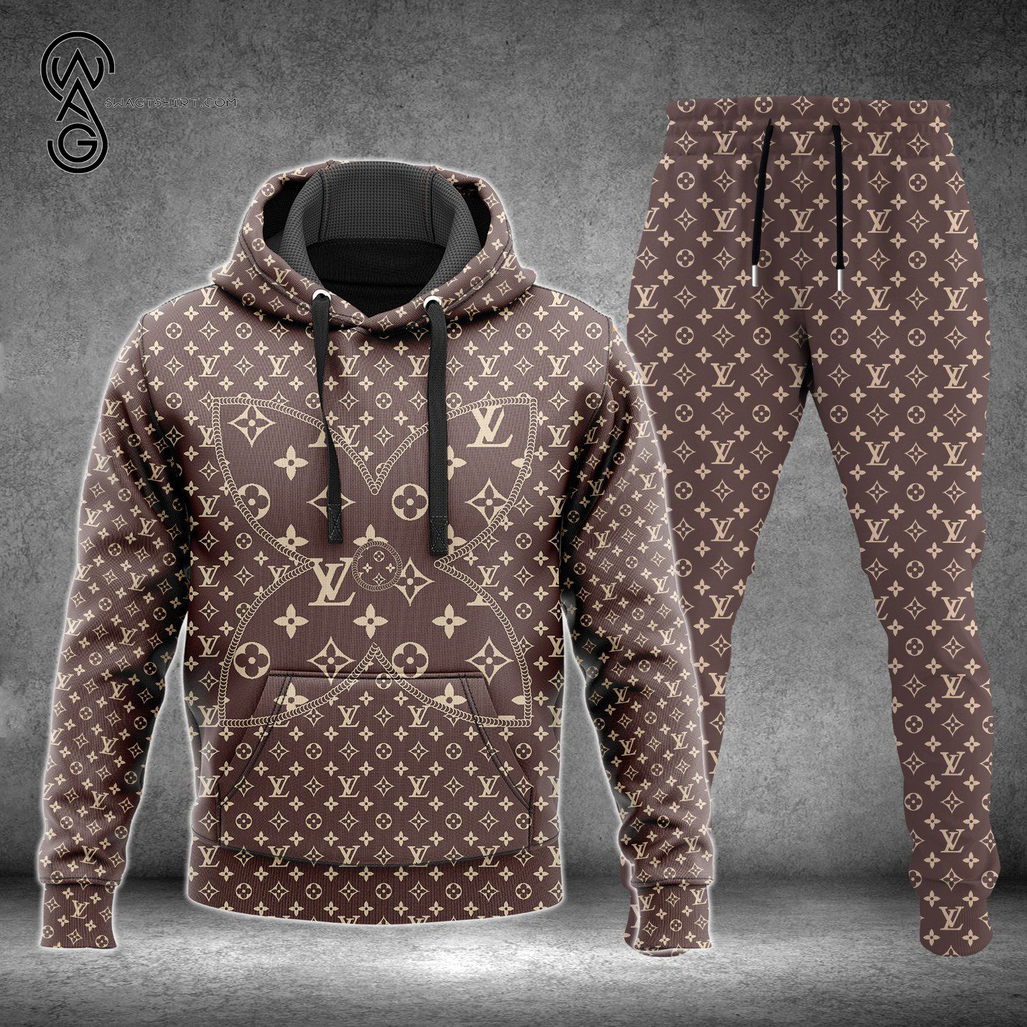 Louis Vuitton Monogram Combo Hoodie And Pants Louis Vuitton Monogram Combo Hoodie And Pants