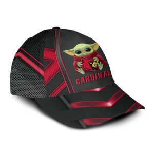 Louiville Cardinals And Baby Yoda Classic Cap