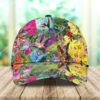 Love Hummingbirds Colorful All Over Printed Classic Cap