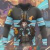 Maki Oze Fire Force Anime 3D Shirt Hoodie