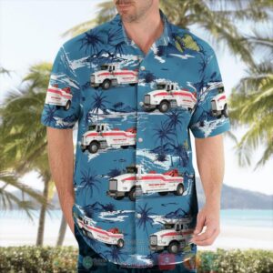 Massachusetts Capeway Towing Unit 20 Heavy Wrecker Hawaiian Shirt