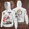 Max Verstappen World Champion Redbull White 3D Shirt Hoodie