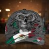 Mexico Flag Skull Cap