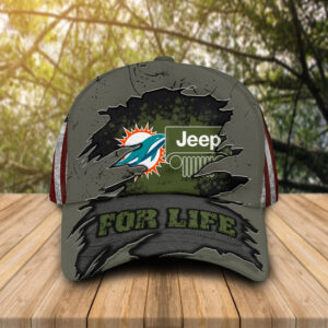 Miami Dolphins Jeep For Life Cap