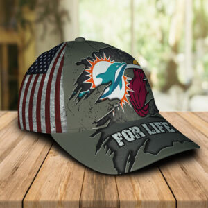 Miami Dolphins Miami Heat For Life Cap