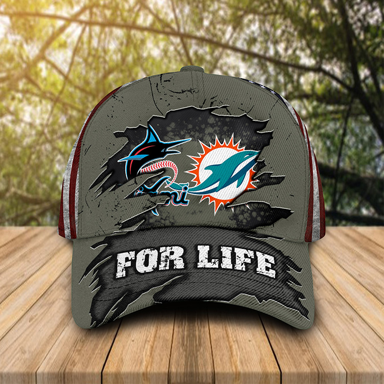 Miami-Dolphins-Miami-Marlins-For-Life-Cat-1