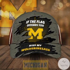 Michigan Wolverines If The Flag Offends You Cap
