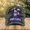 Mickey Nfl Baltimore Ravens For Life Cap