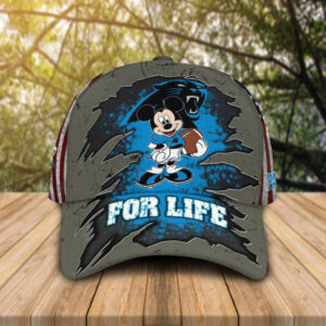 Mickey Nfl Carolina Panthers For Life Cap