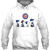 Mlb Chicago Cubs The Peanut Character Snoopy Blue 2D Shirt Hoodie
