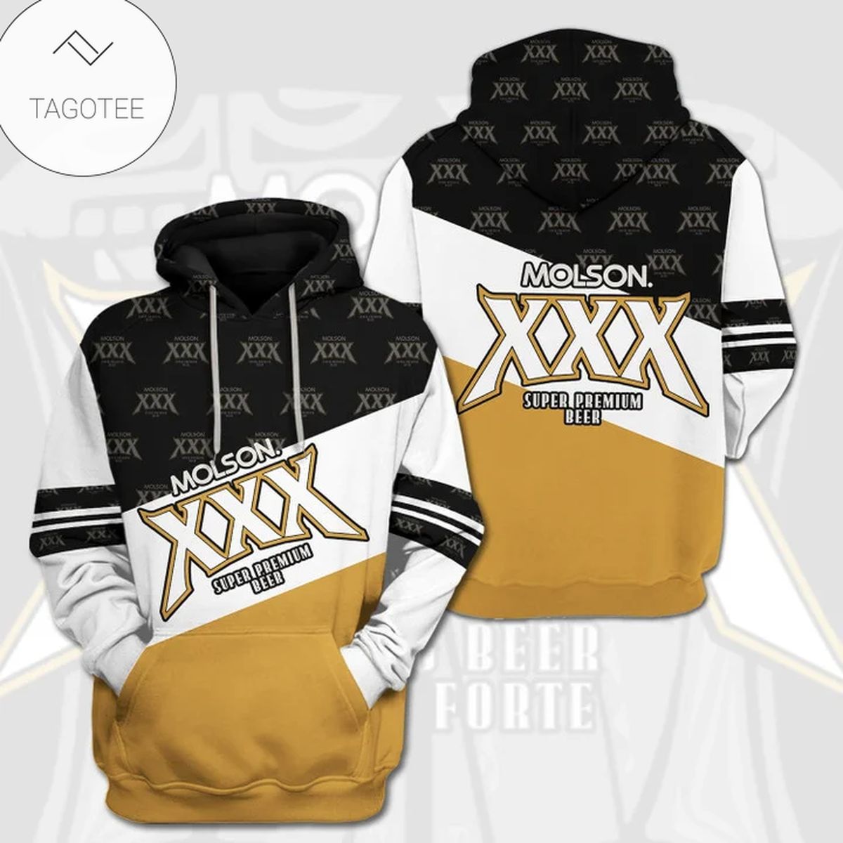 Molson Xxx Super Premium Beer Hoodie Molson Xxx Super Premium Beer Hoodie