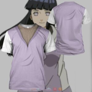 Naruto Hinata Cosplay 3D Shirt Hoodie