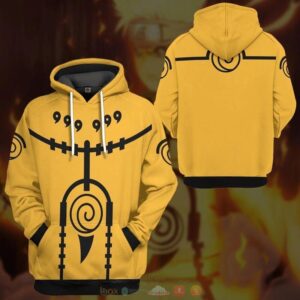 Naruto Nine Tails Mode 3D Shirt Hoodie