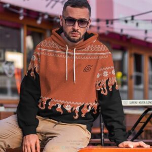 Naruto Snowflake 3D Shirt Hoodie