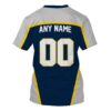 Nashville Predators Personalized Navy 3D Hoodie Shirt