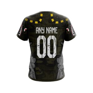 Nashville Predators Veterans Kits Ver1 Personalized 3D Hoodie Shirt