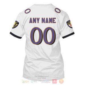 National Football League Baltimore Ravens Super Bowl Personalized 3D Hoodie Jersey Shirt