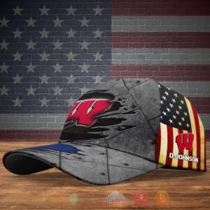 National Football League Wisconsin Badgers Personalized Sport Cap