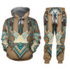 Native 3D Hoodie And Sweatpants Set
