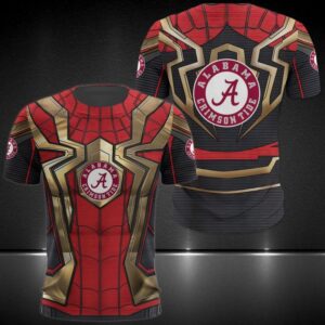 Ncaa Alabama Crimson Tide Spider Man 3D Shirt Hoodie
