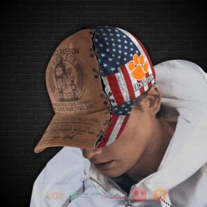 Ncaa Clemson Tigers To My Son Personalized Sport Cap