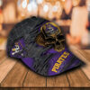 Ncaa East Carolina Pirates Skull Custom Name Cap Hat