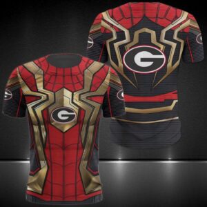 Ncaa Georgia Bulldogs Spider Man 3D Shirt Hoodie