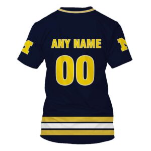 Ncaa Michigan Wolverines Personalized 3D Hoodie Shirt