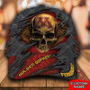 Ncaa Minnesota Golden Gophers Skull Custom Name Cap Hat
