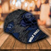 Ncaa Nevada Wolf Pack Skull Custom Name Cap Hat