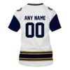 Ncaa Notre Dame Fighting Irish Personalized White 3D Hoodie Shirt