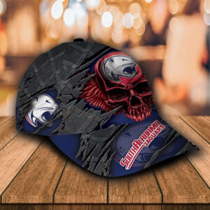Ncaa South Alabama Jaguars Skull Custom Name Hat Cap