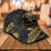 Ncaa Ucf Knights Skull Custom Name Hat Cap