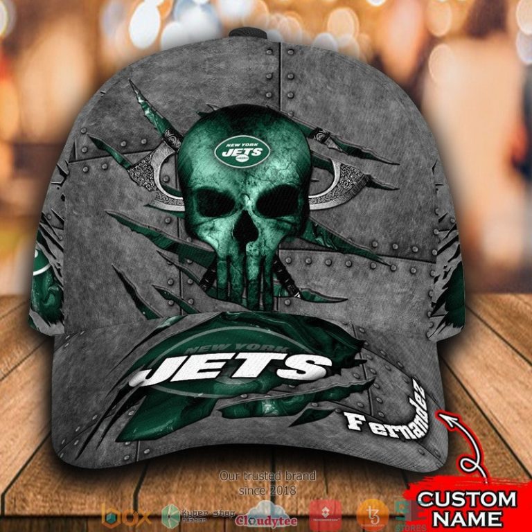 New-York-Jets-Skull-Nfl-Custom-Name-Cap-1