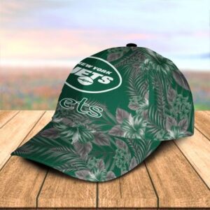 New York Jets Tropical Flower Classic Cap